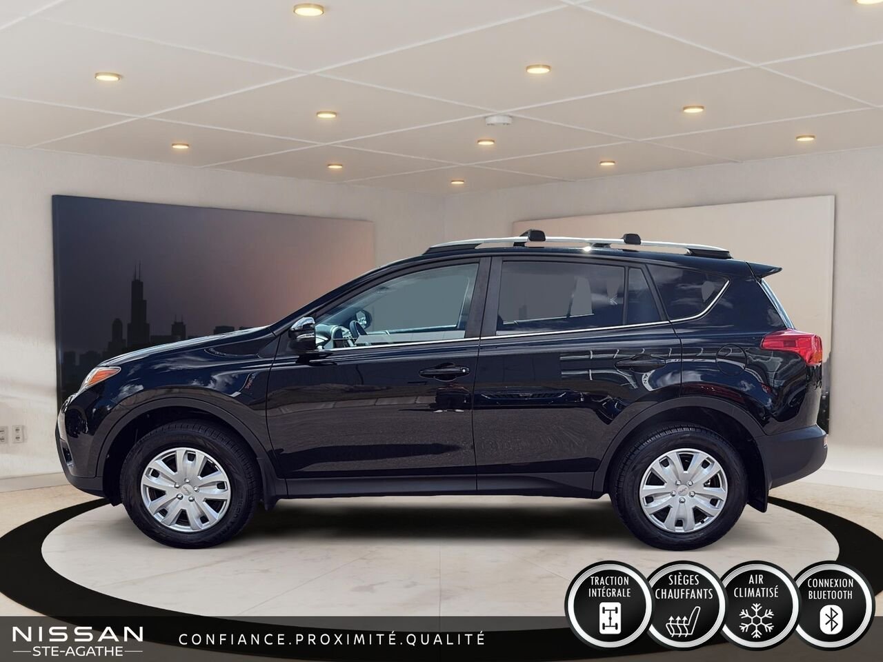 Toyota RAV4 2015 Noir Saint-Jérôme - photo #5