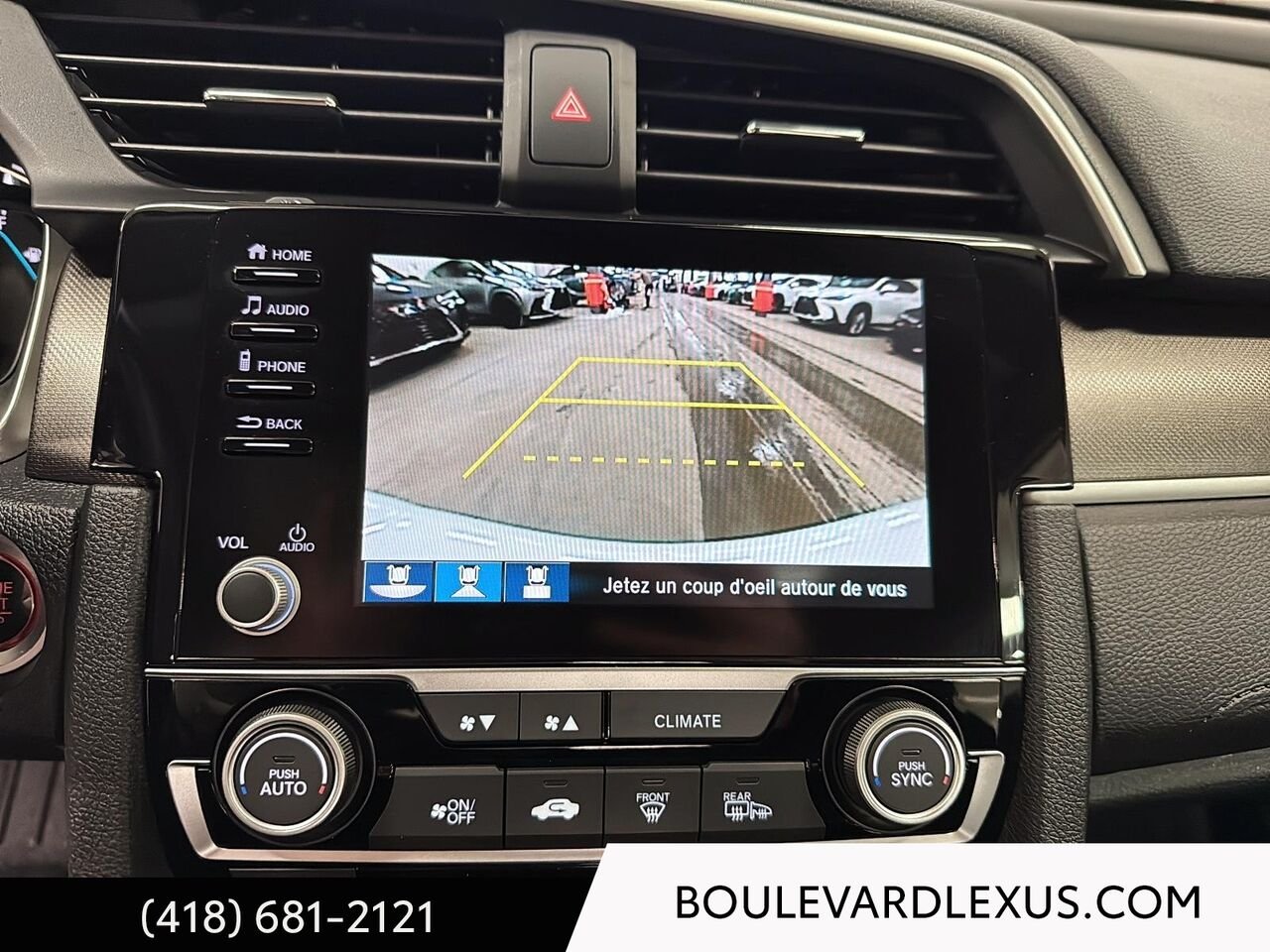 2020 Honda Civic White Quebec - photo #14