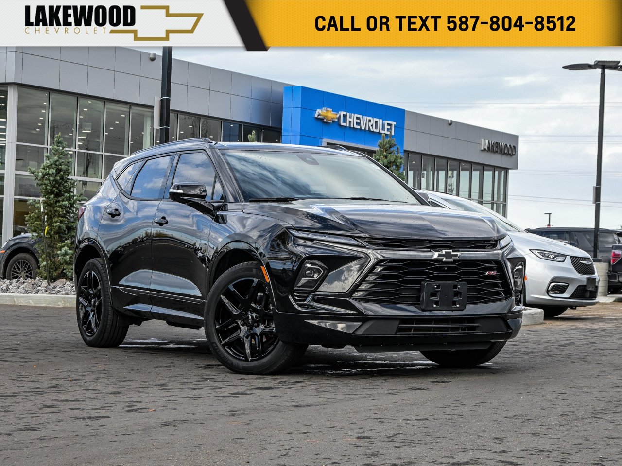 2024 Chevrolet Blazer AWD 4dr RS Black Sherwood Park - photo #0