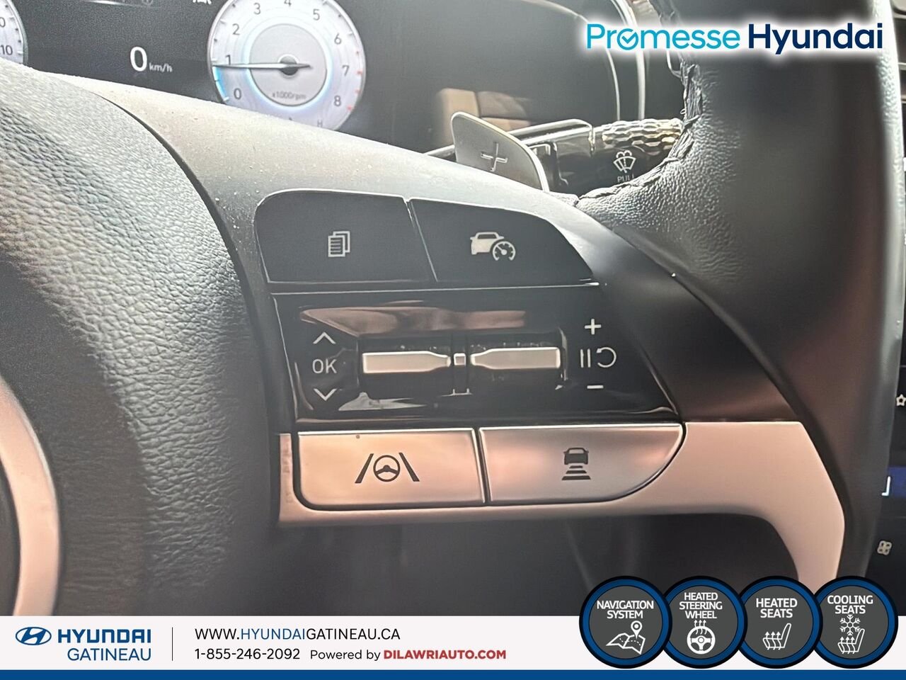 2023 Hyundai Santa Cruz Ultimate TI*** cuir , toit ouvrant , navigation et plus *** Black Ottawa & Gatineau - photo #13