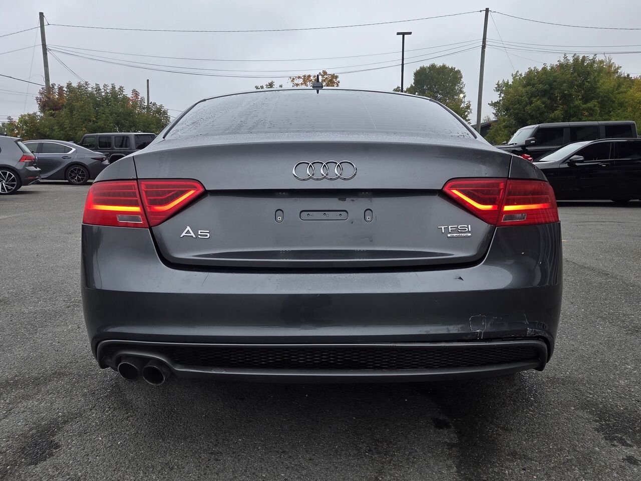 Audi A5 Coupé 2014 Gris Granby - photo #5