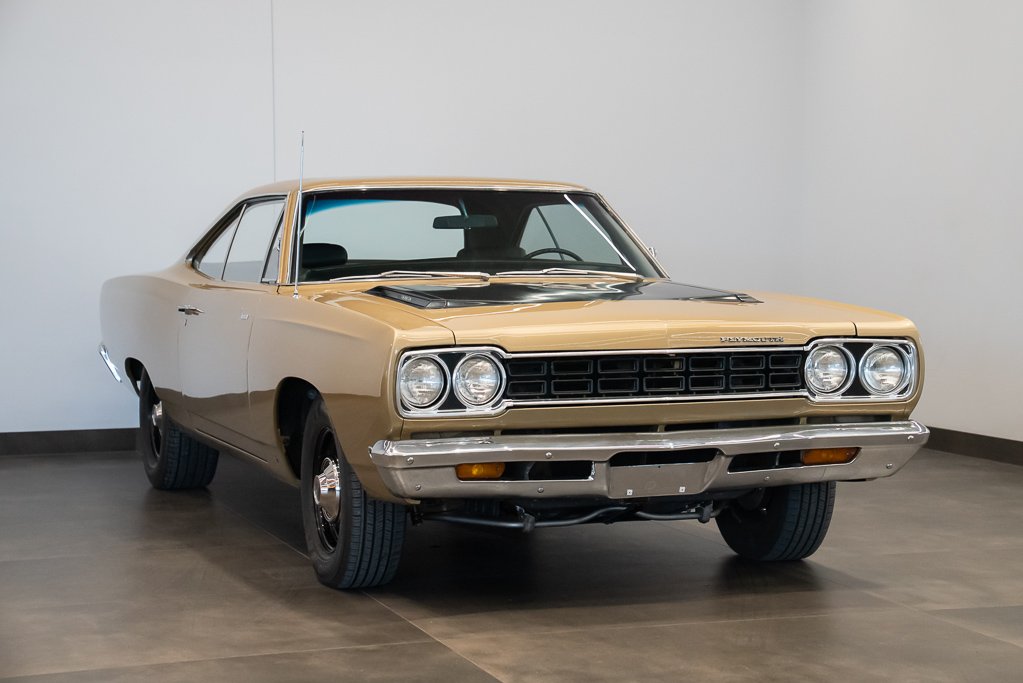 Plymouth Road Runner 1968 Beige Montréal - photo #3