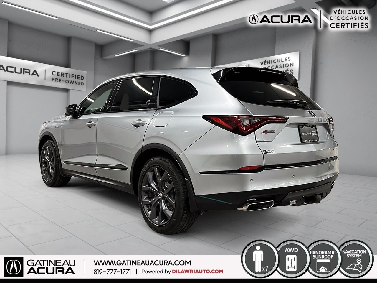 Acura MDX A-Spec SH-AWD 2023 Argent Gatineau - photo #18