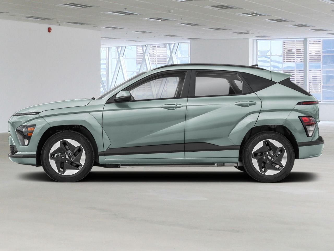 HYUNDAI KONA ÉLECTRIQUE PREFERRED Preferred TA 2027 Vert Gatineau - photo #1