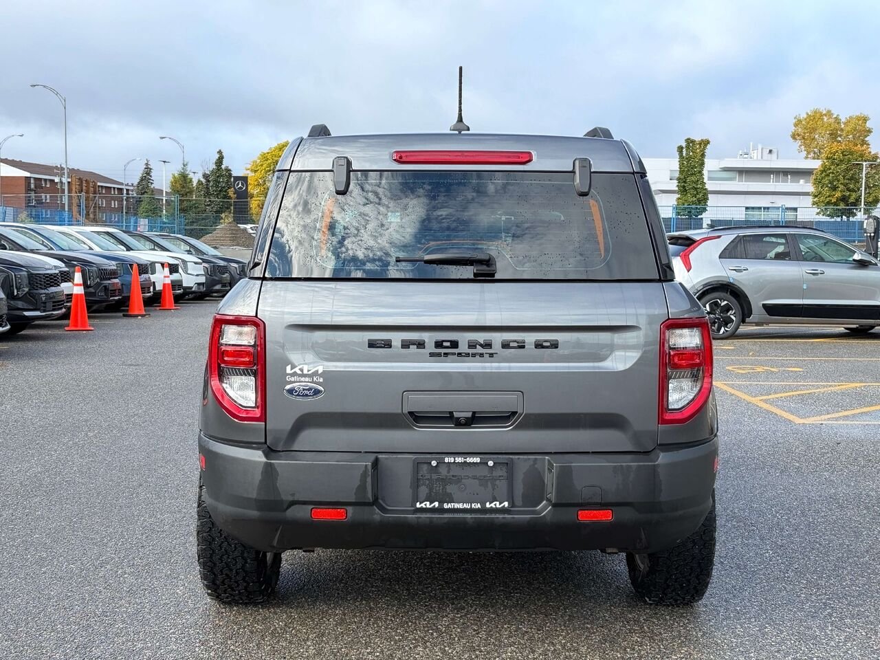 2023 Ford Bronco Sport Grey Gatineau - photo #4