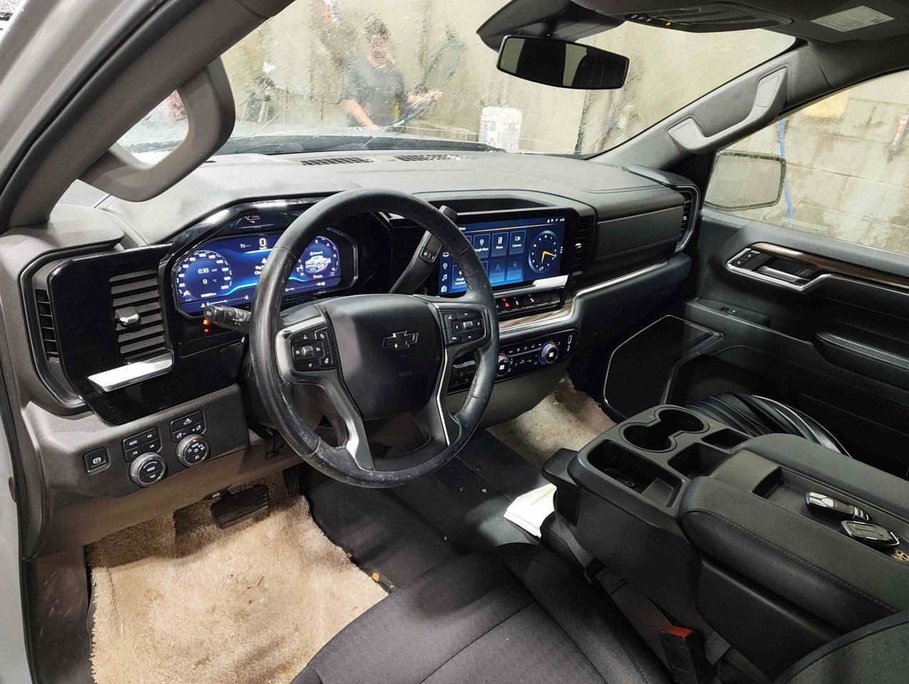 2024 Chevrolet Silverado 1500 4WD Crew Cab 147 RST Grey Sherwood Park - photo #6