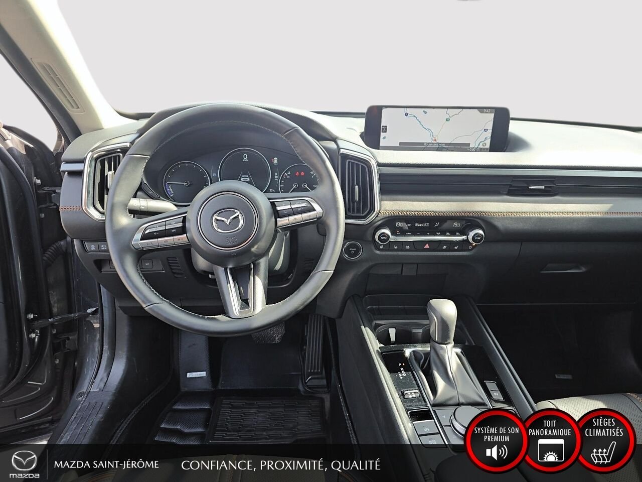 Mazda CX-50 hybride GT AWD | TOIT PANORAMIQUE | CUIR | 2025 Gris Saint-Jérôme - photo #23