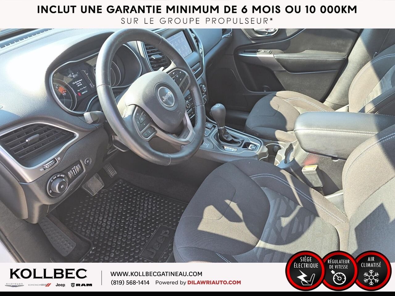 JEEP CHEROKEE 261101 | North 4x4 2019 Blanc Gatineau - photo #24