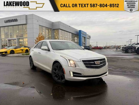 2015 Cadillac ATS Sedan Performance AWD 3.6L | Power Sunroof | Heated Leather Seats White