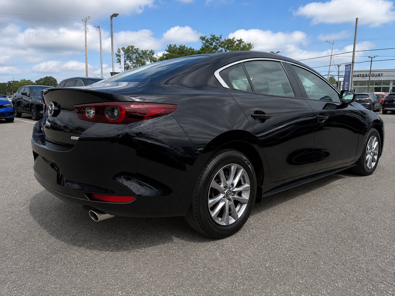 Mazda Mazda3 GS 2023 Noir Châteauguay - photo #4