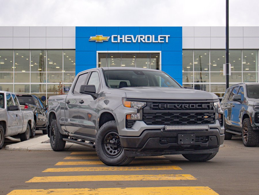 2023 Chevrolet Silverado 1500 Work Truck Convenience 5.3L 6.6’ Box | LED Light Bar Grey