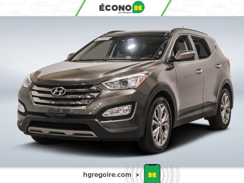 Hyundai Santa Fe 2014 Gris Blainville - photo #2
