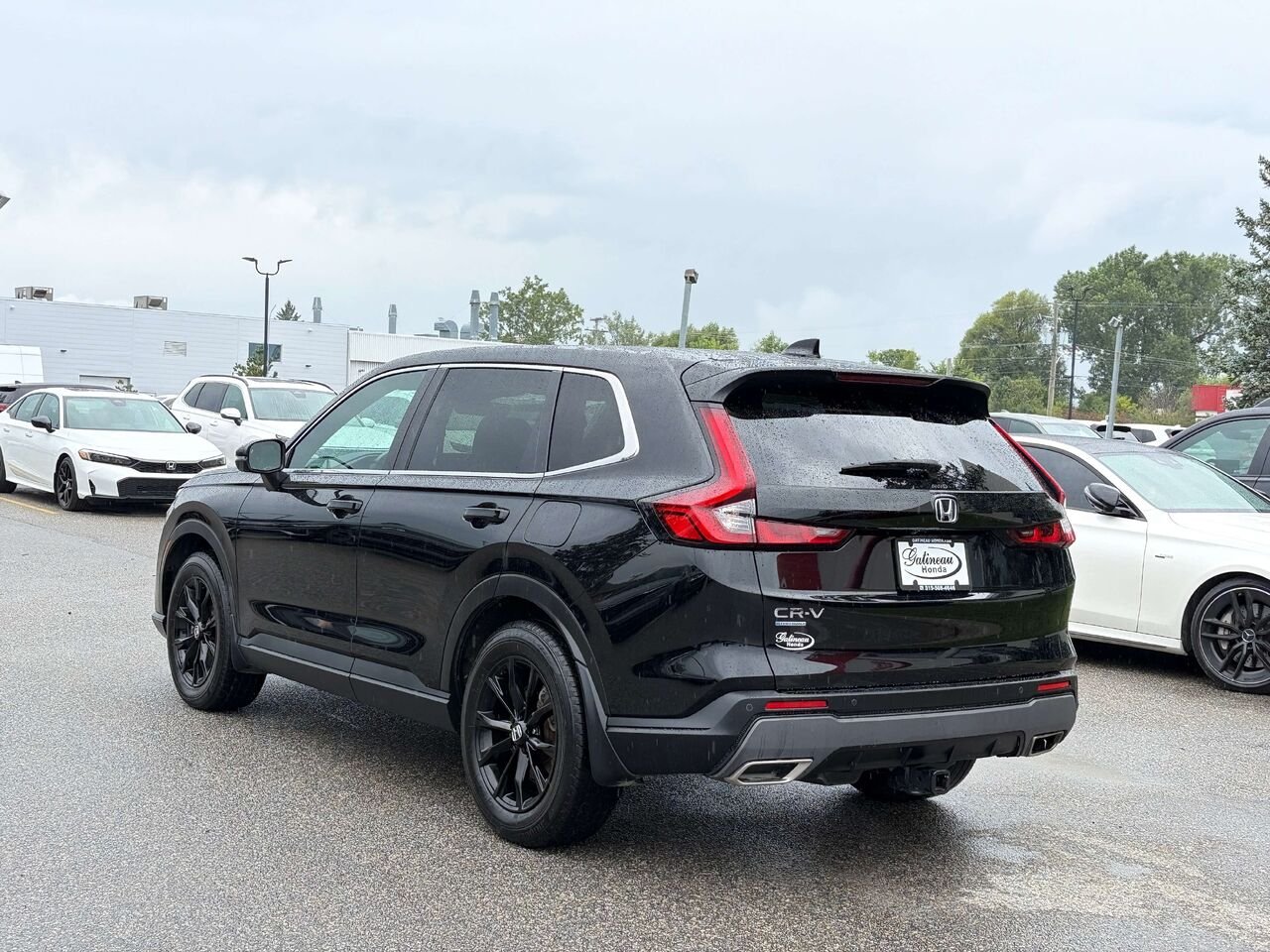 Honda CR-V EX-L HYBRID 2025 Noir Gatineau - photo #3
