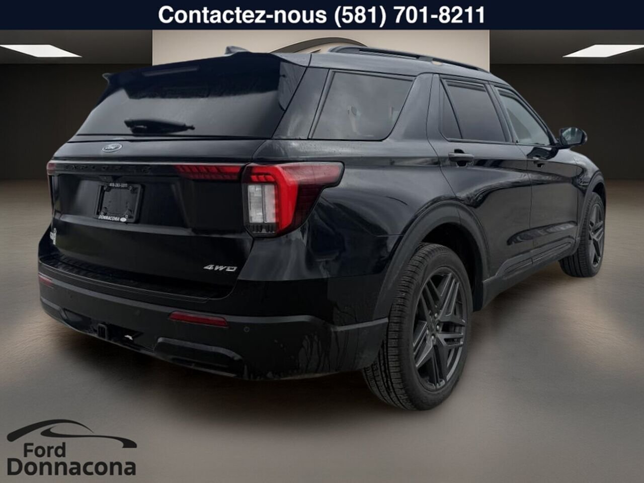 2025 Ford Explorer Black  - photo #4