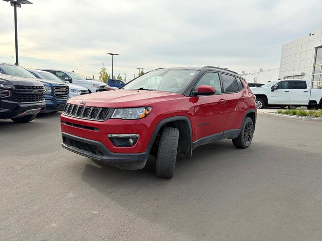 2021 Jeep Compass Altitude 4x4 Red Sherwood Park - photo #2
