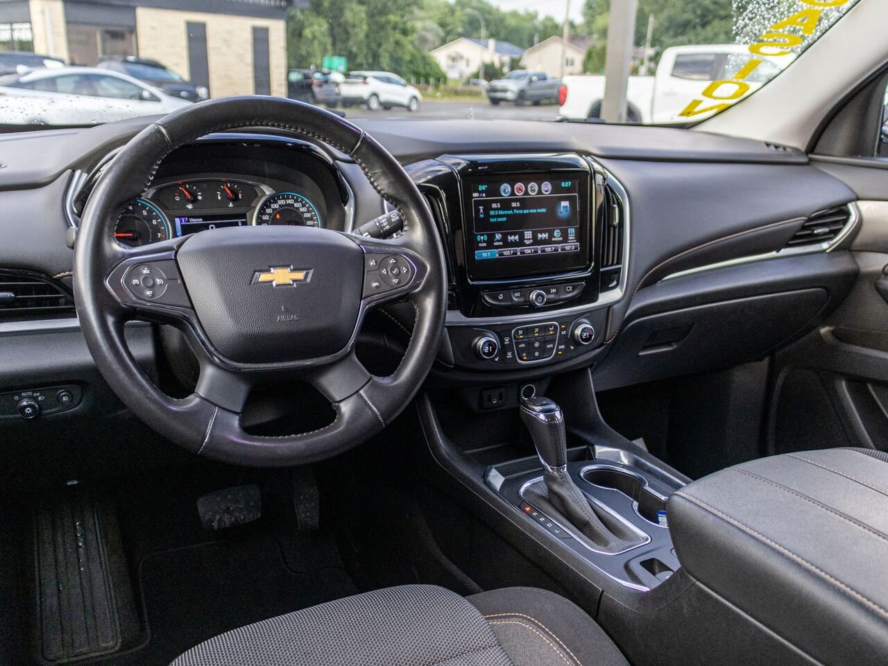 Chevrolet Traverse LT tissus 4 portes AWD 2019 Blanc Châteauguay - photo #7