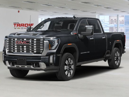 GMC Sierra 2500HD Denali cabine multiplace 4RM 172 po 2026 Noir onyx