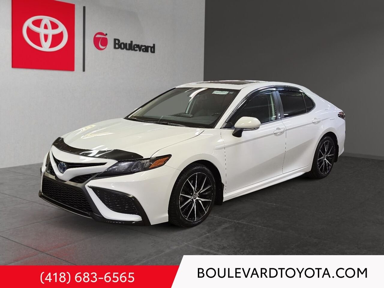 Toyota Camry 100493A-71 | SE AMÉLIORÉ, HYBRIDE 2023 Blanc Québec - photo #0
