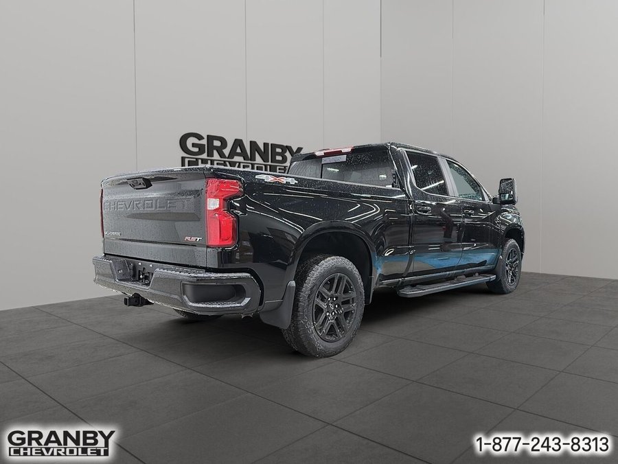2026 CHEVROLET Silverado 1500 K1500 SILVERADO CREW CAB RST S/BOX (1SP) BLACK