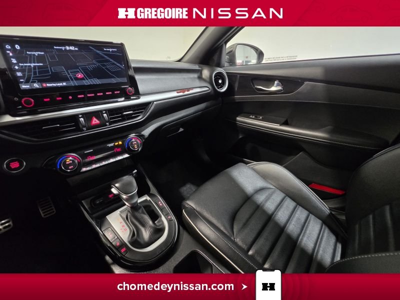 Kia Forte CP7325 | GT-Line Cuir * Toit * Mag * Carplay * 2024 Noir Laval - photo #22