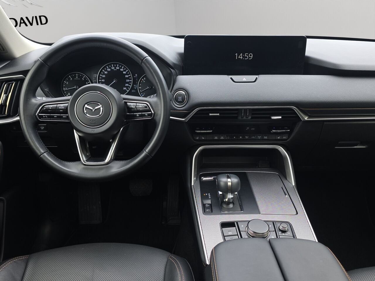 Mazda CX-90 hybride léger GT TI, 7PASSAGERS, SIEGE CHAUFFANTS AVANT ET ARRIÈRE, TOIT PANORAMIQUE 2025 Noir Val-David - photo #15