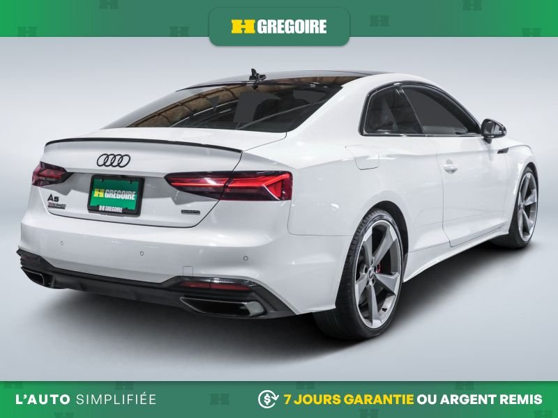 Audi A5 2023 Blanc Laval - photo #8