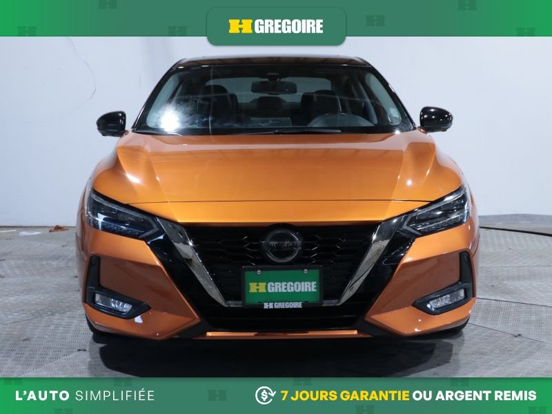 Nissan Sentra 822227 | SR AUTO AC CUIR TOIT MAGS CAM RECULE BLUETOOTH 2023 Orange Laval - photo #1