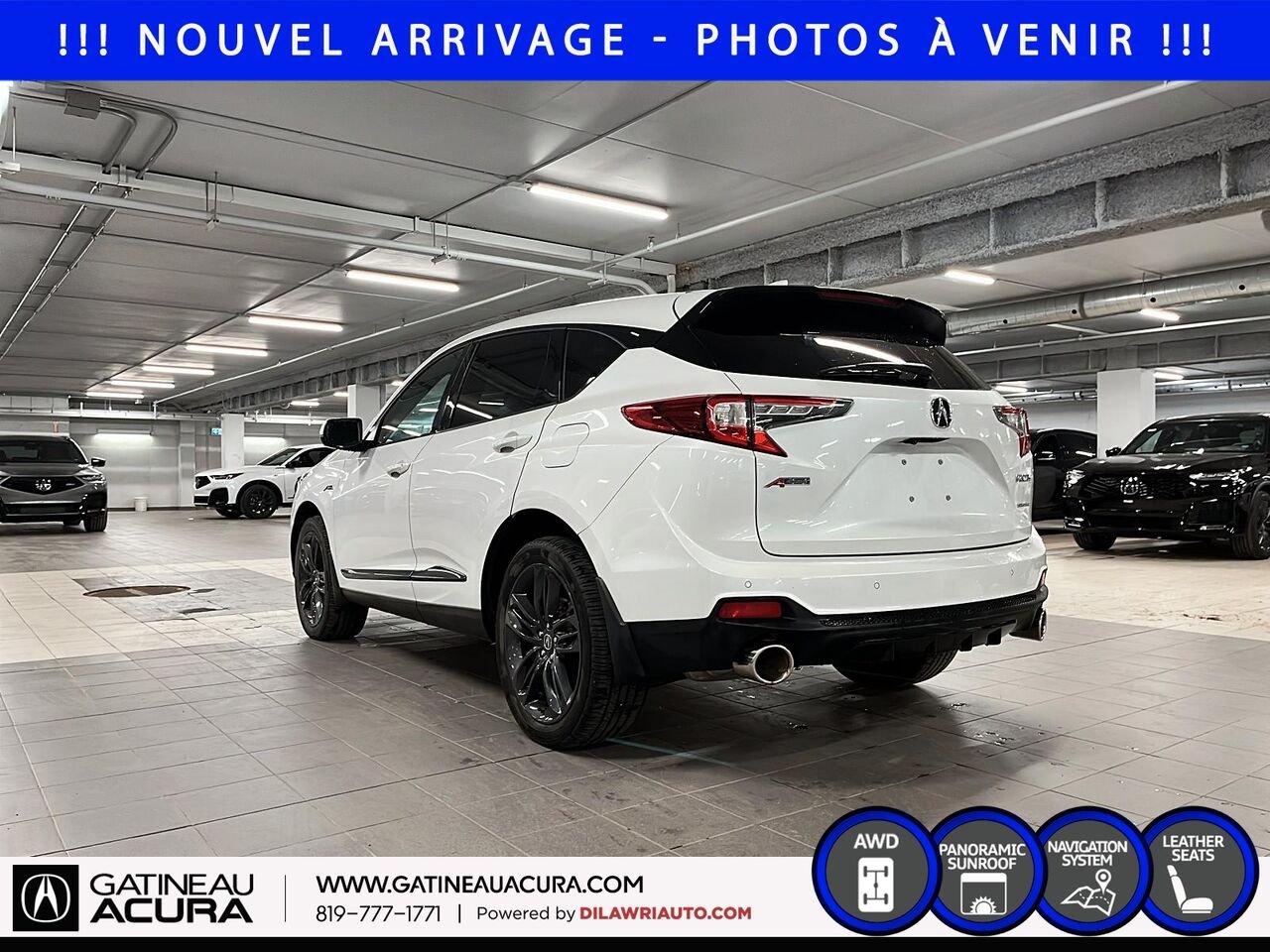 Acura RDX A-Spec SH-AWD 2023 Blanc Gatineau - photo #6