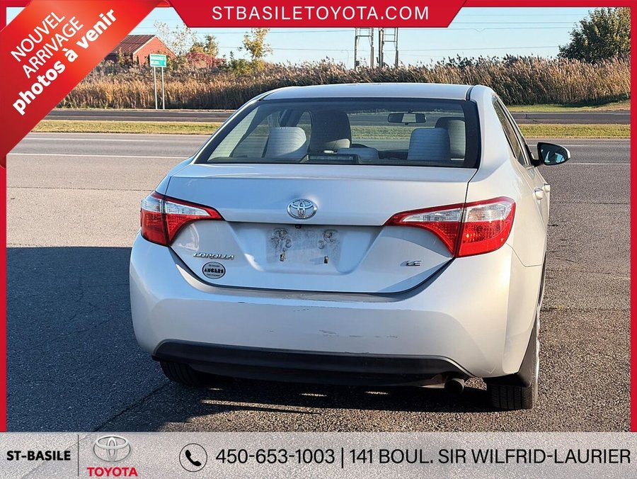 TOYOTA COROLLA LE FWD 2014 Argent