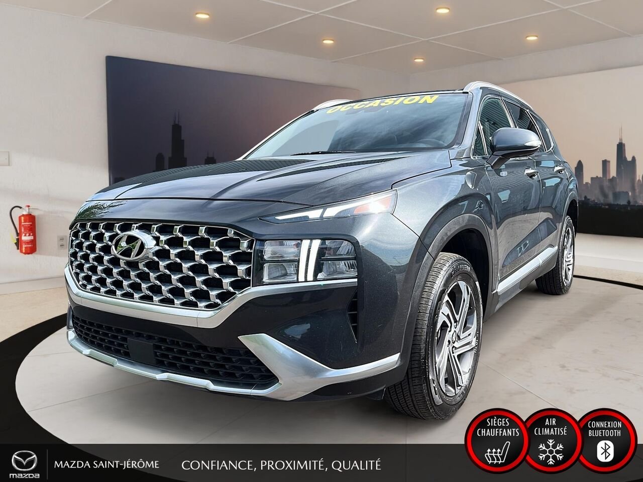 Hyundai Santa Fe 2023 Gris Ste-Agathe des Monts - photo #0