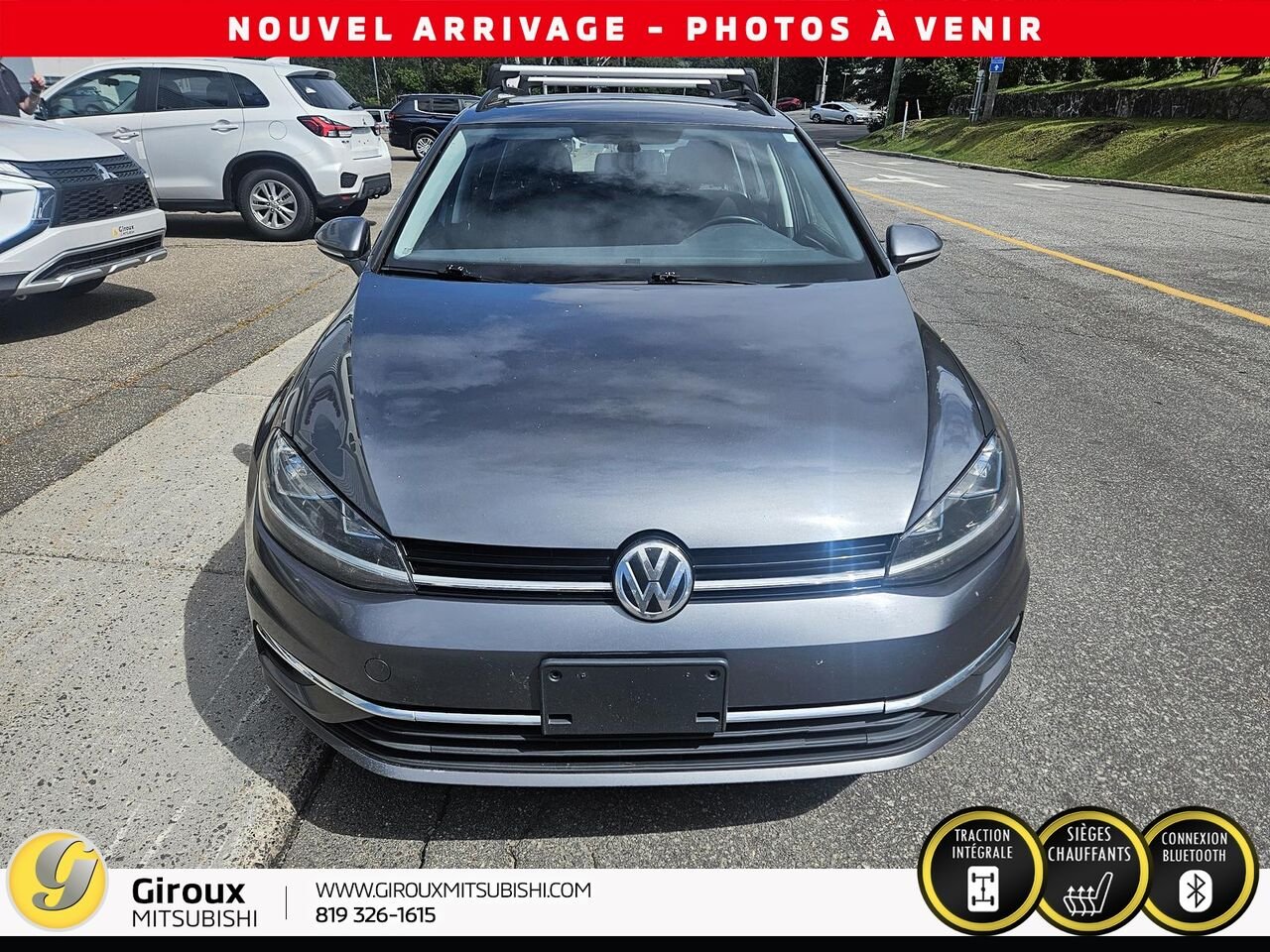 VOLKSWAGEN GOLF SPORTWAGEN S 2019 Gris Sainte-Agathe-des-Monts - photo #1