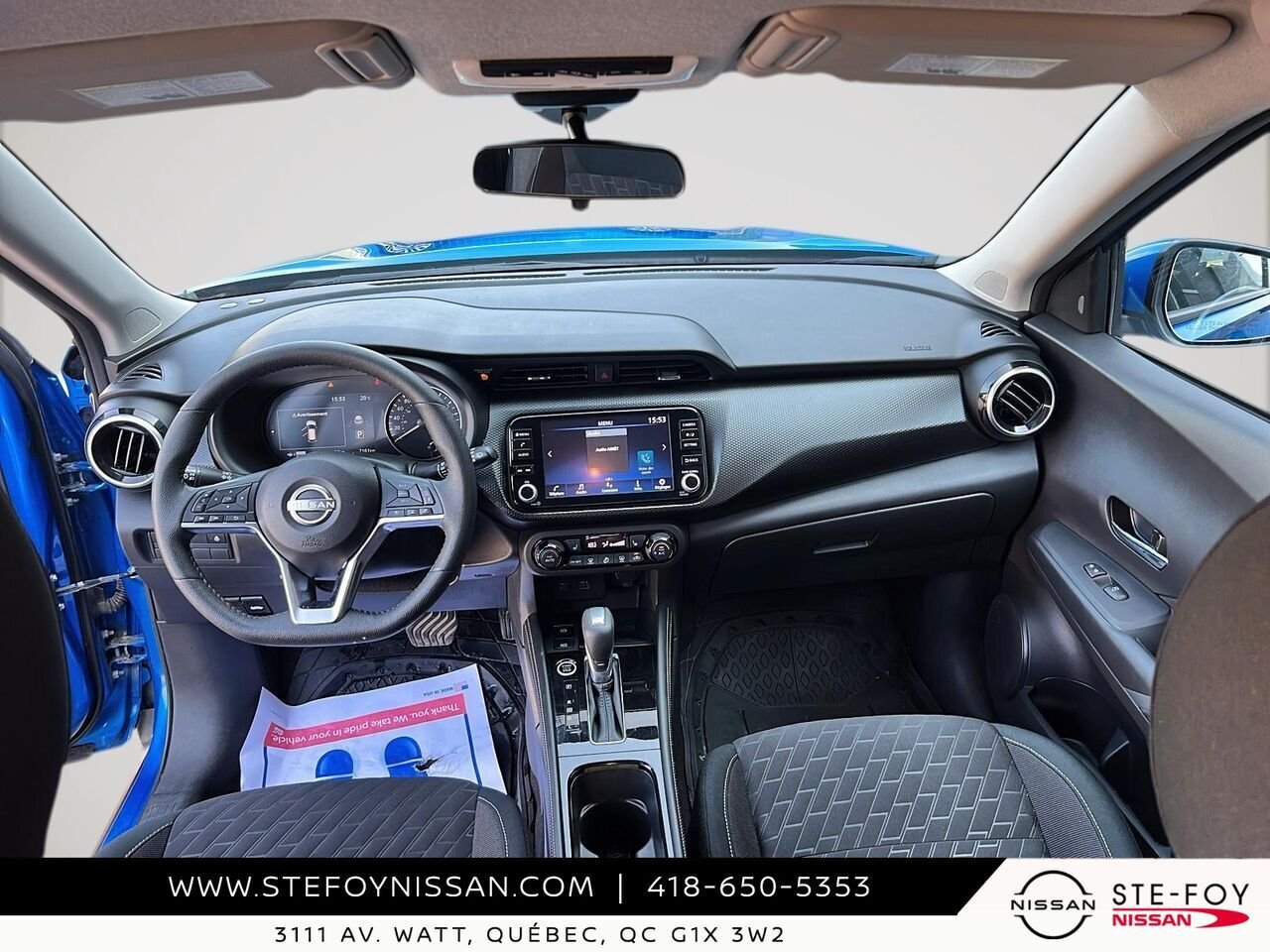 Nissan Kicks SV TA 2024 Bleu Ste-Foy - photo #12
