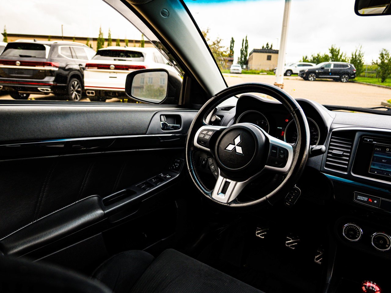2015 Mitsubishi Lancer Evolution 4dr Sdn GSR Black Sherwood Park - photo #25