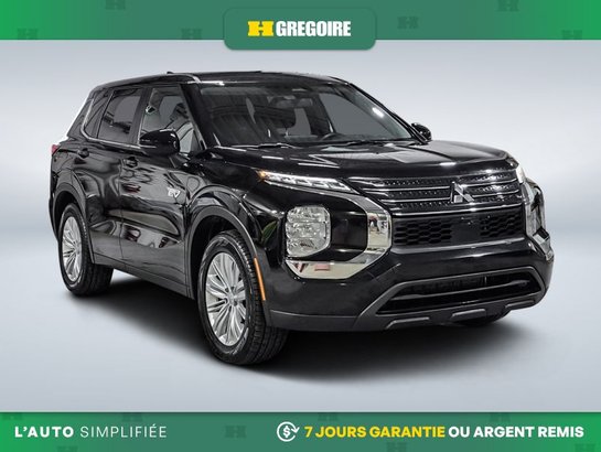 2023 Mitsubishi Outlander Plug-In Hybrid ES *AWD * A partir 0.9% * Mags Camera Carplay Black
