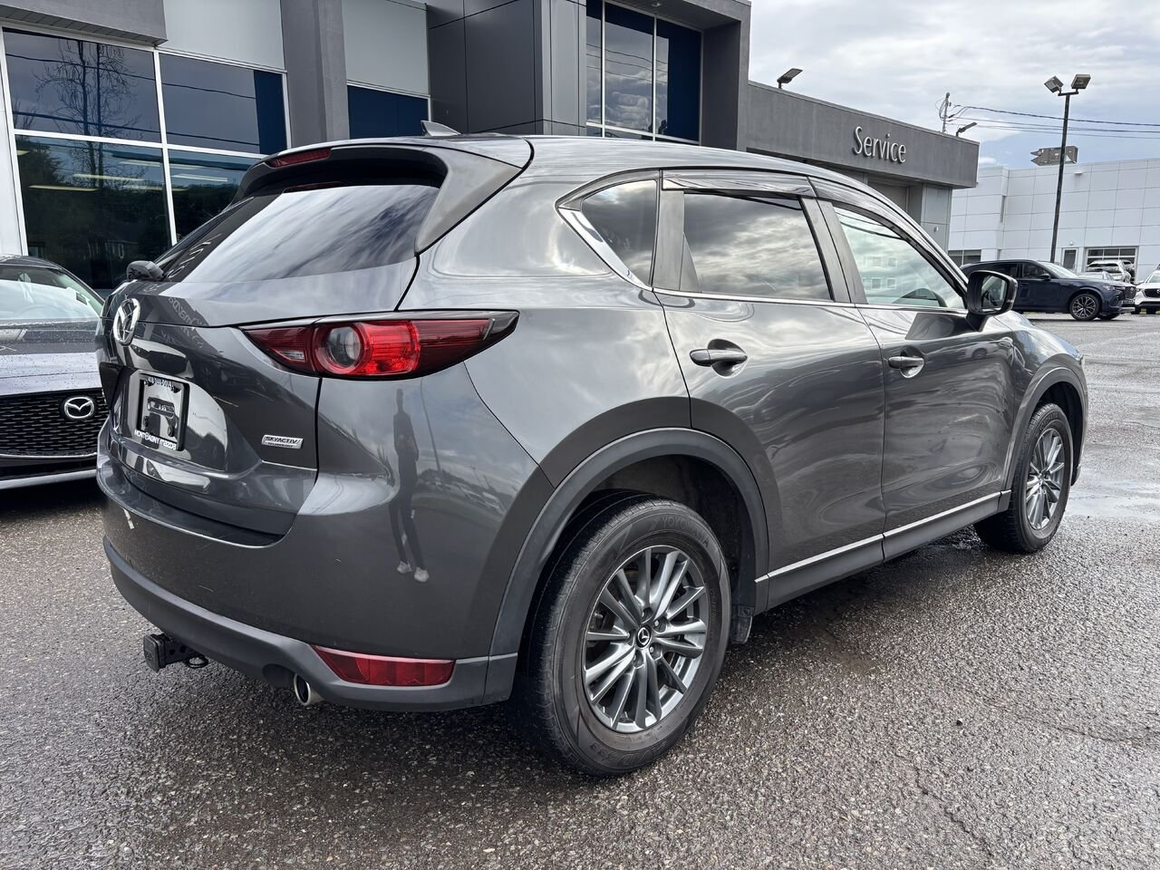 Mazda CX-5 Traction intégrale, 4 portes, boîte automatique, GS 2017 Gris Montmagny - photo #4