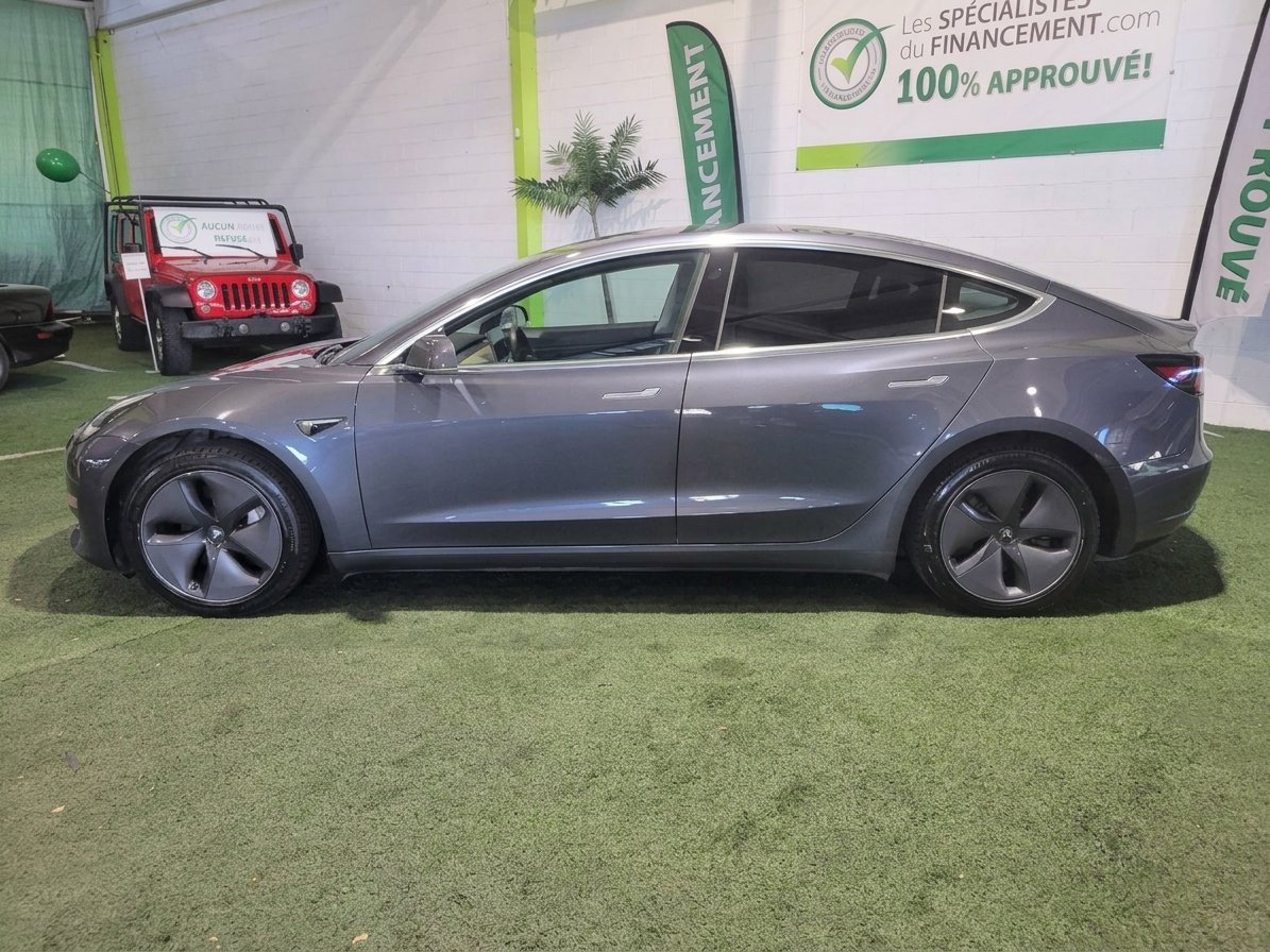 2019 Tesla Model 3 Silver  - photo #2