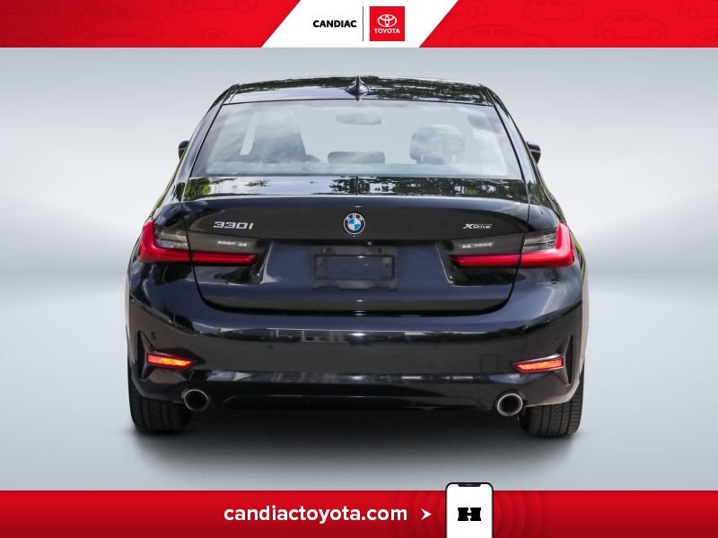 BMW 330I TA04269 | 330i xDrive AWD - CUIR - TOIT OUVRANT 2020 Noir Laval - photo #7