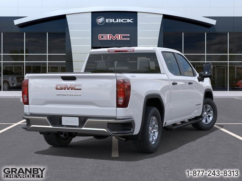 2026 GMC Sierra 1500 Pro cabine multiplace 4RM 147 po | E26-1122 SUMMIT WHITE Granby - photo #3