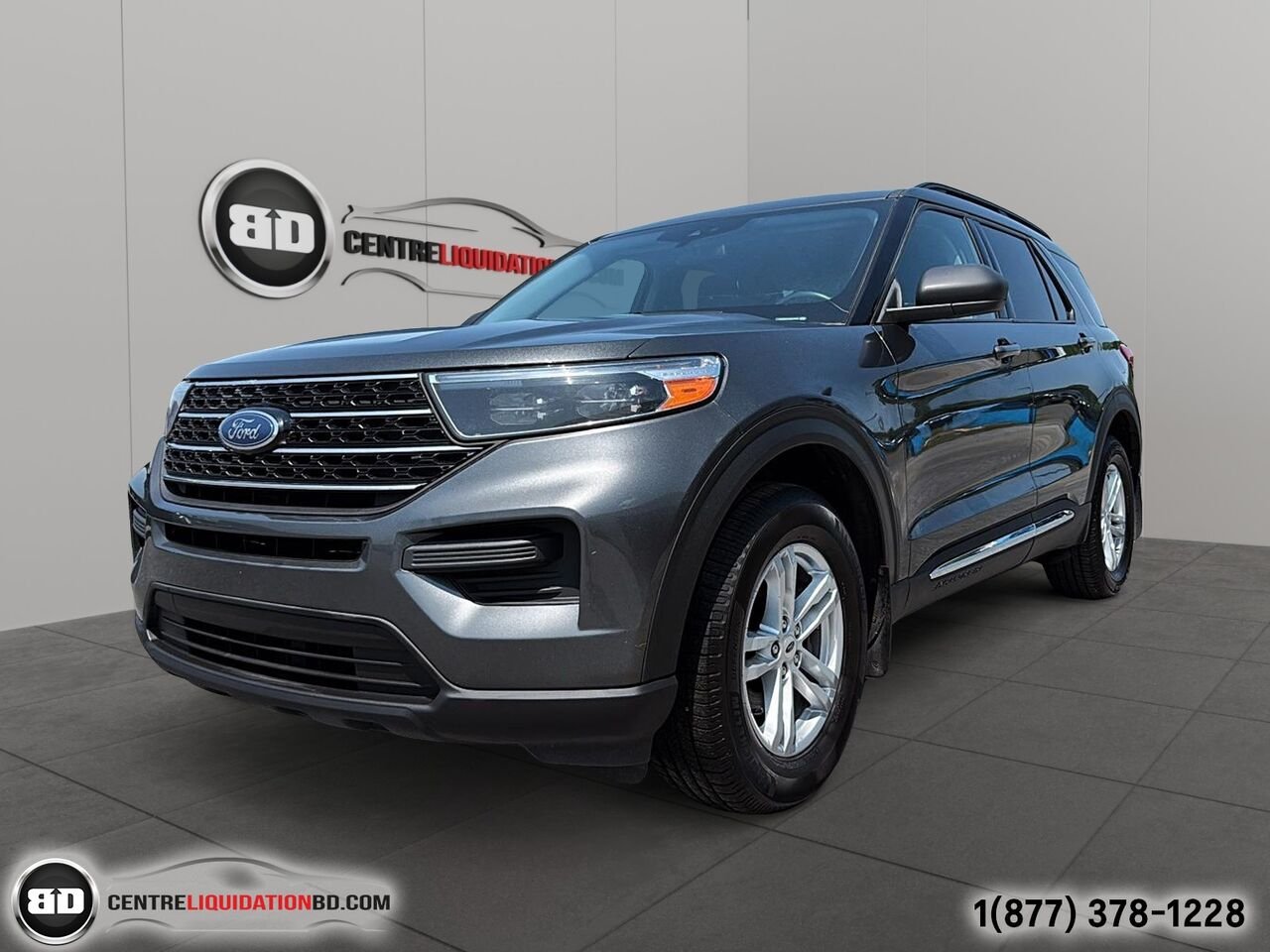2020 Ford Explorer XLT AWD 7 PASSAGERS | BD0332 Grey Granby - photo #0