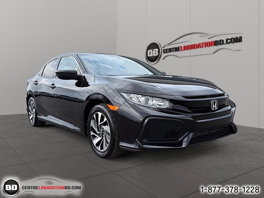 Honda Civic Hayon LX 5 portes BM 2017 Noir