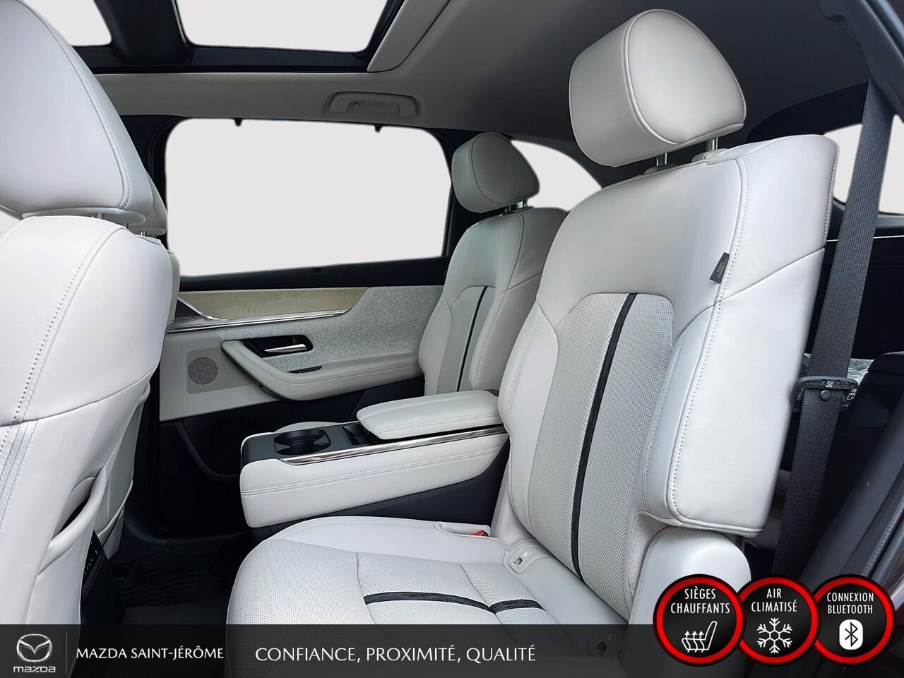 Mazda CX-90 hybride léger Signature | TOIT OUVRANT | CAMÉRA 360 | 2025 Rouge Saint-Jérôme - photo #22