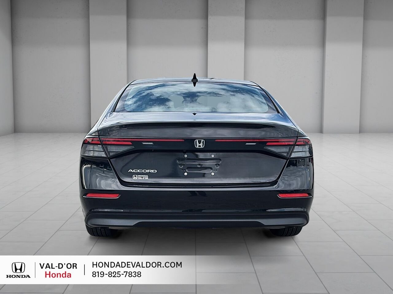 Honda Berline Accord EX 2023 Noir Val-d'Or - photo #2