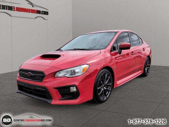2019 SUBARU WRX 2019 Red