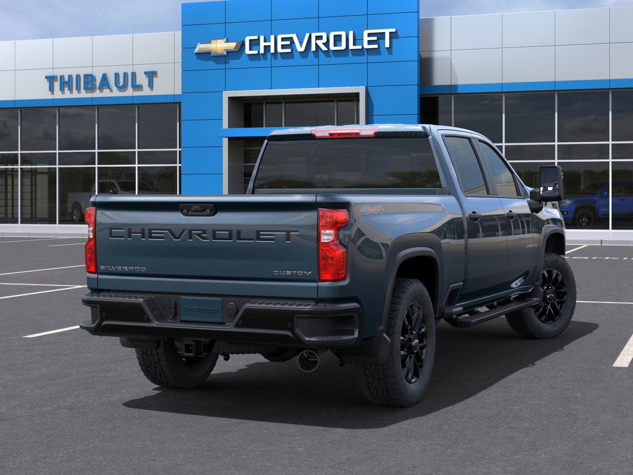 2025 Chevrolet Silverado 2500HD Personnalisée Lakeshore Blue Metallic Saint-Eustache - photo #3