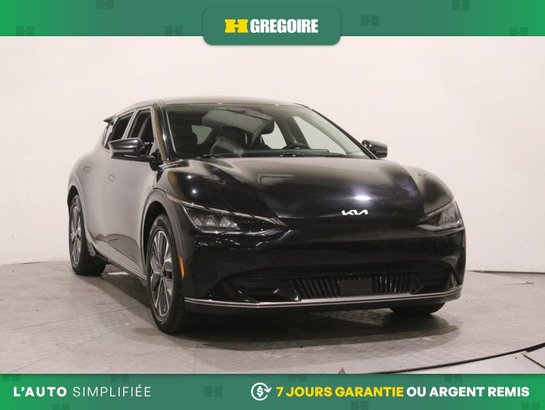 Kia EV6 Long Range AUTO A/C CUIR NAV MAGS CAM RECUL BLEUTO 2023 Noir