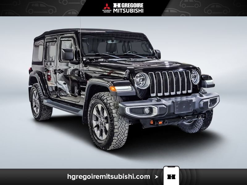 Jeep Wrangler Unlimited 2020 Noir Blainville - photo #0