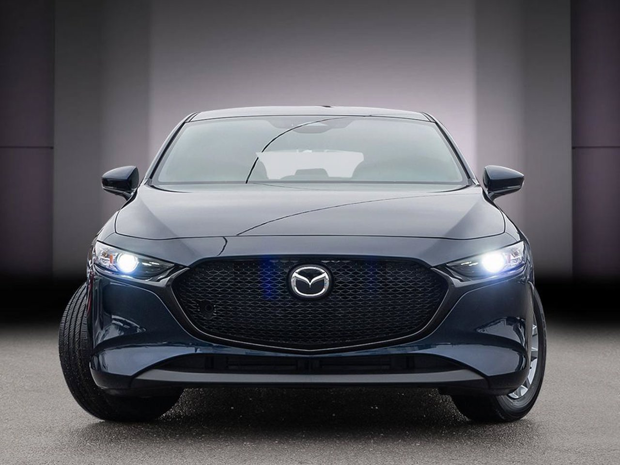 2026 Mazda Mazda3 Sport JM1BPAKL5T1910680 Deep Crystal Blue Mica Mirabel - photo #1