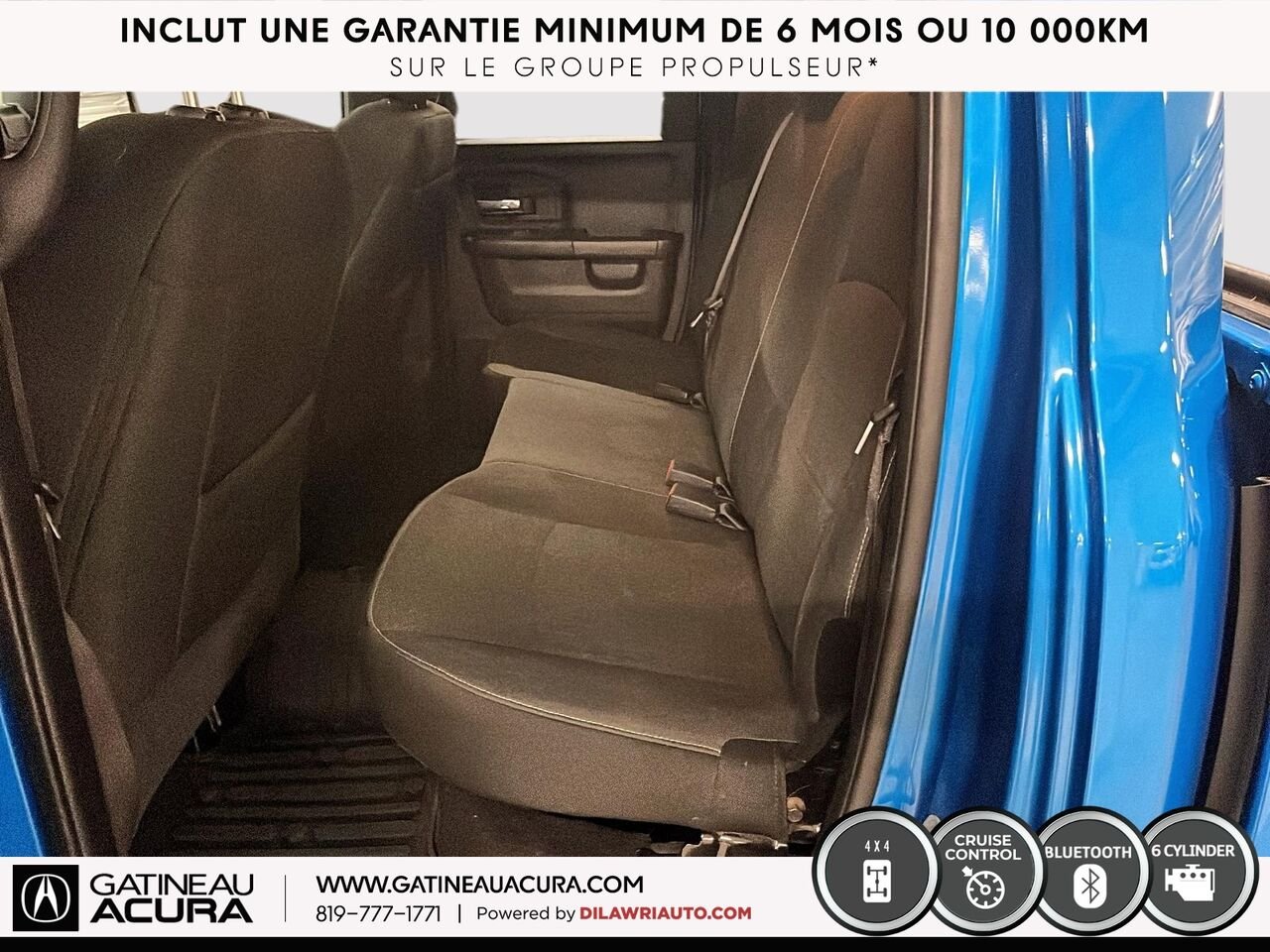 Ram 1500 Classic Warlock Quad Cab 4x4 2021 Bleu Gatineau - photo #20