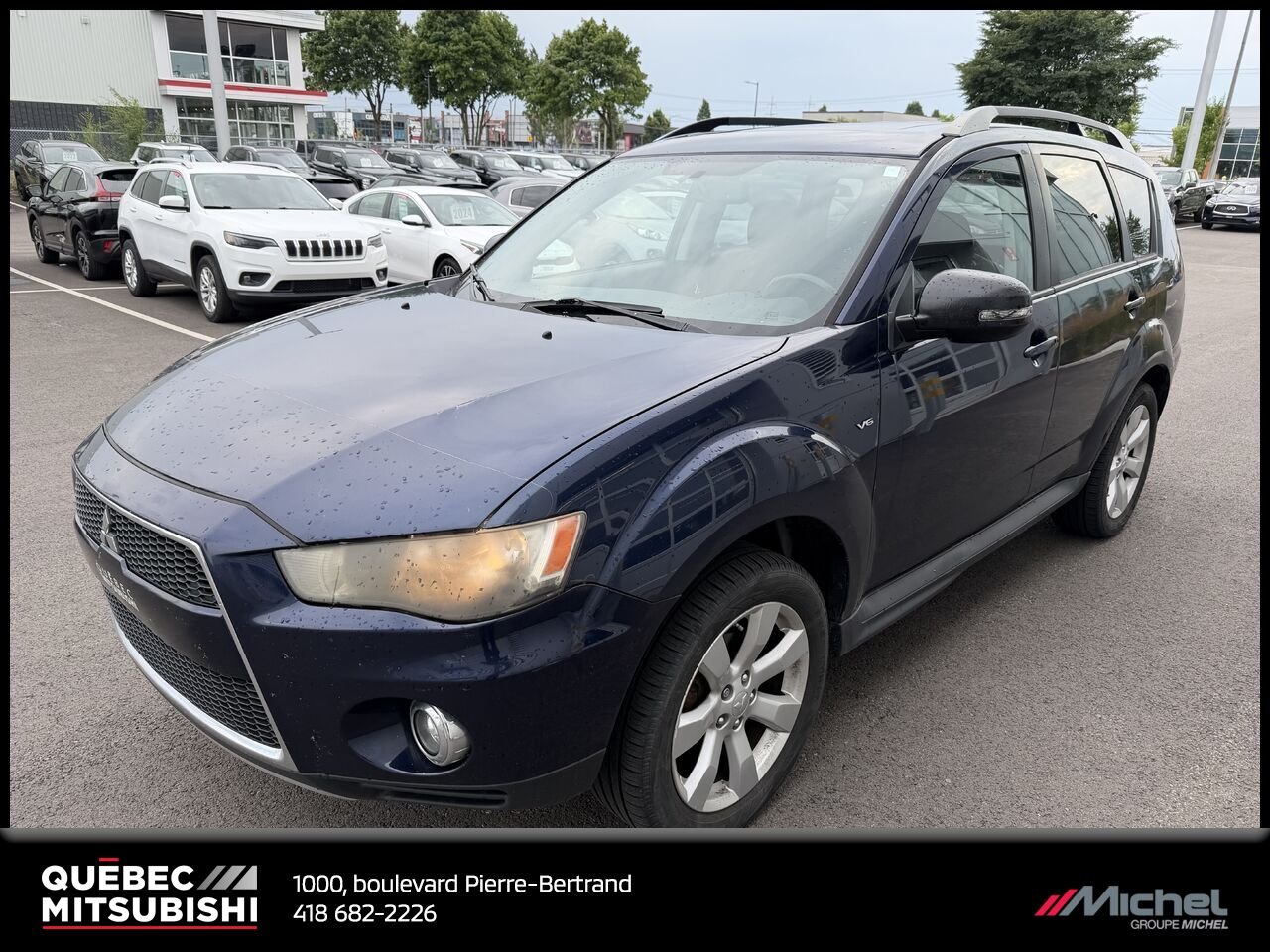 2012 Mitsubishi Outlander Blue Saint-Eustache - photo #0