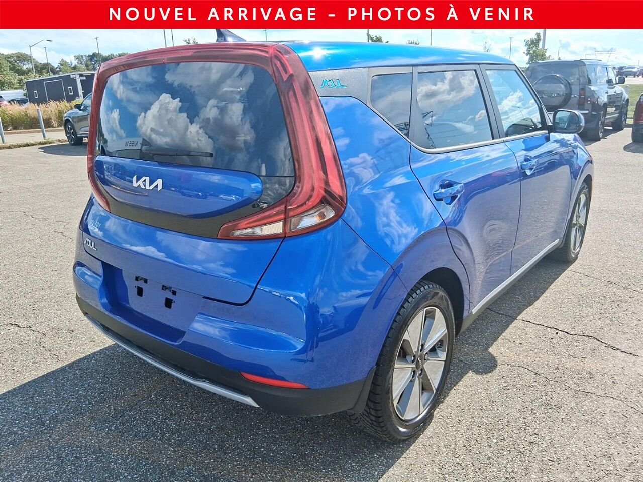 Kia Soul EV PREMIUM 2022 Bleu Québec - photo #1